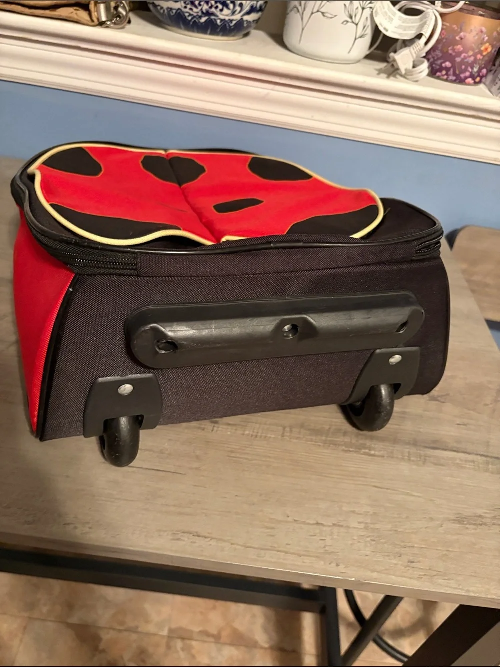 American Tourister Kids Ladybug Backpack on wheels